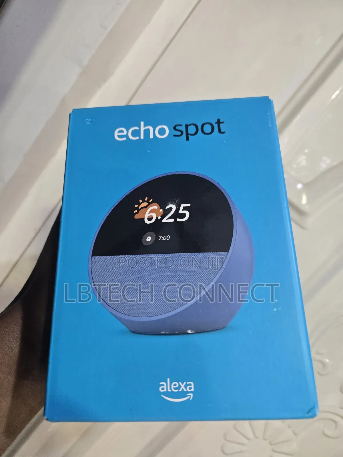 Amazon Echo Spot With Alexa, Ocean Blue