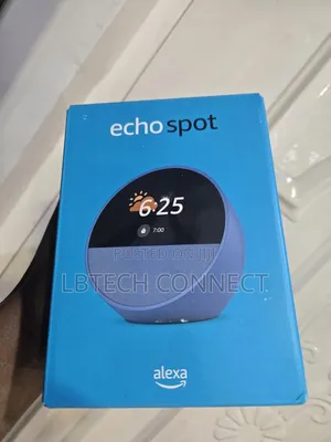 Amazon Echo Spot With Alexa, Ocean Blue