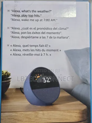 Amazon Echo Spot With Alexa, Ocean Blue