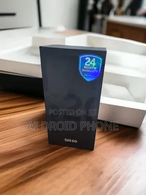 New Samsung Galaxy S20 128 GB Black