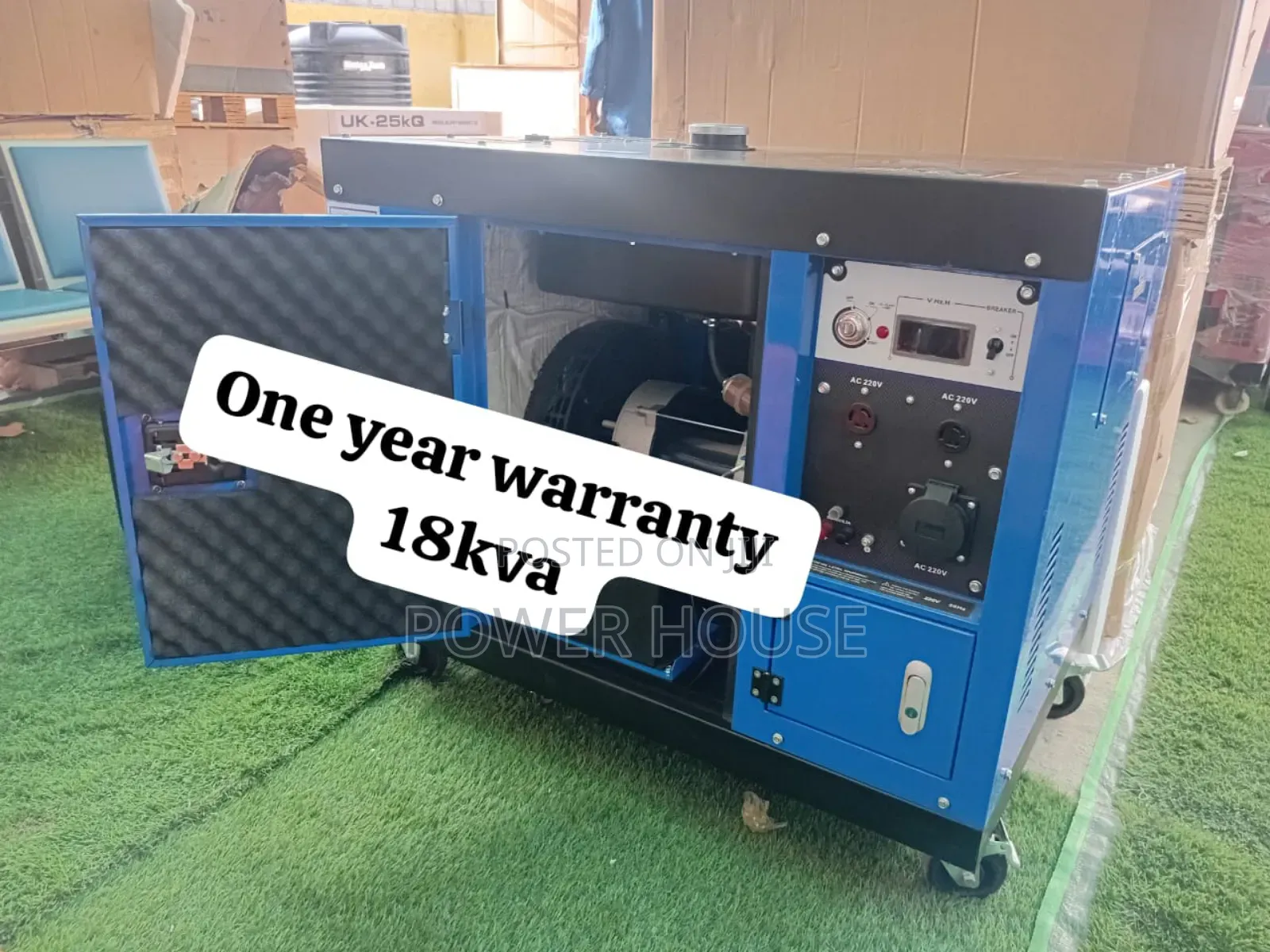 Ideal Size Perkins 18kva 15000watts Diesel Generator 18kva