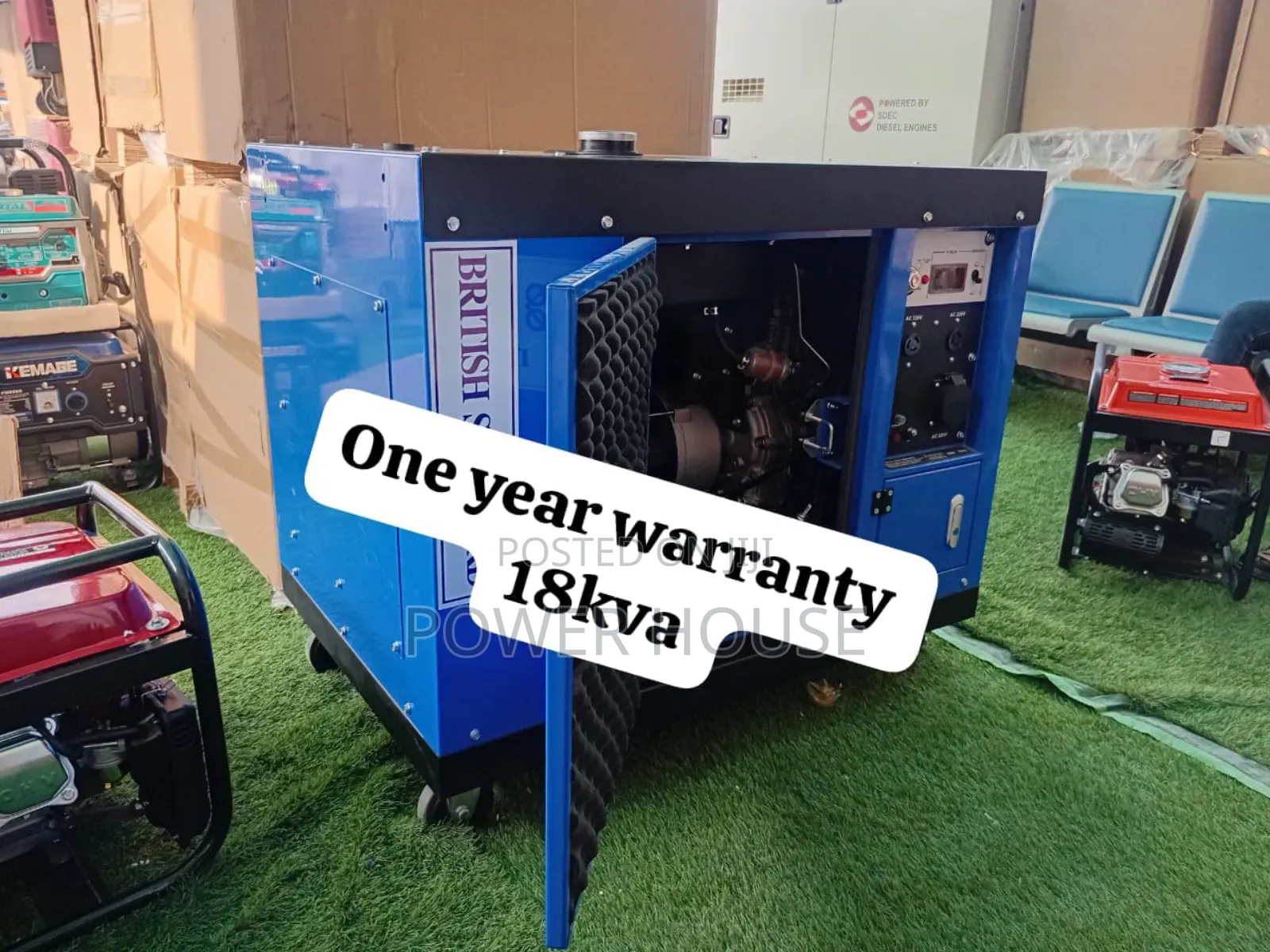 Finest 18kva 15000watts Perkins Uk Silent Generator 18kva