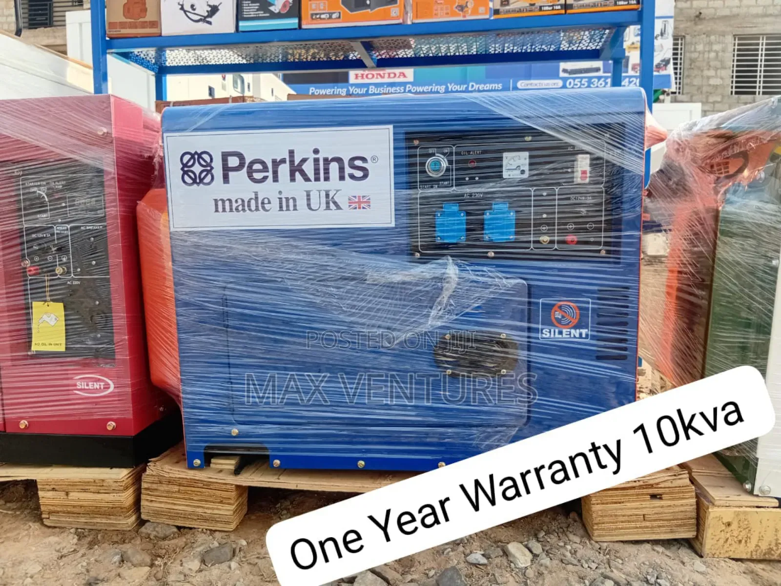 10kva Generator Single Phase Perkins Generator Silent 10kva