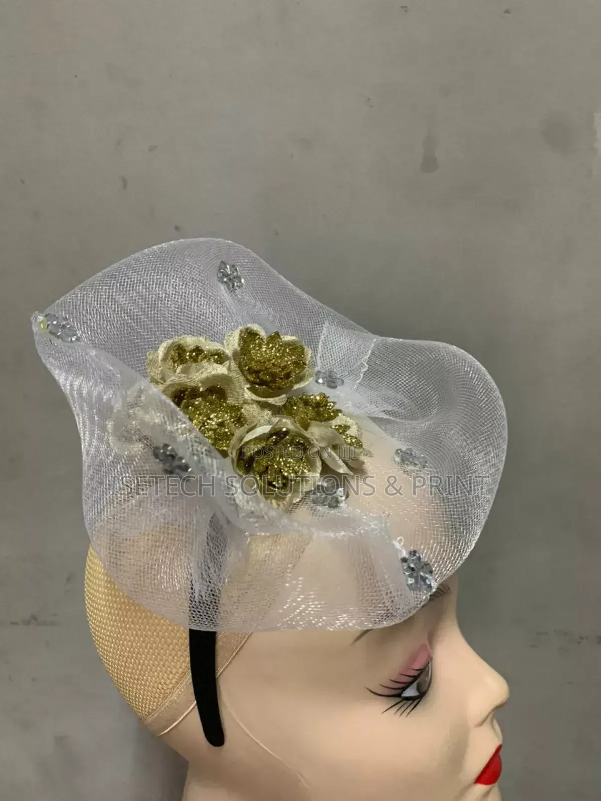 White Event Fascinators