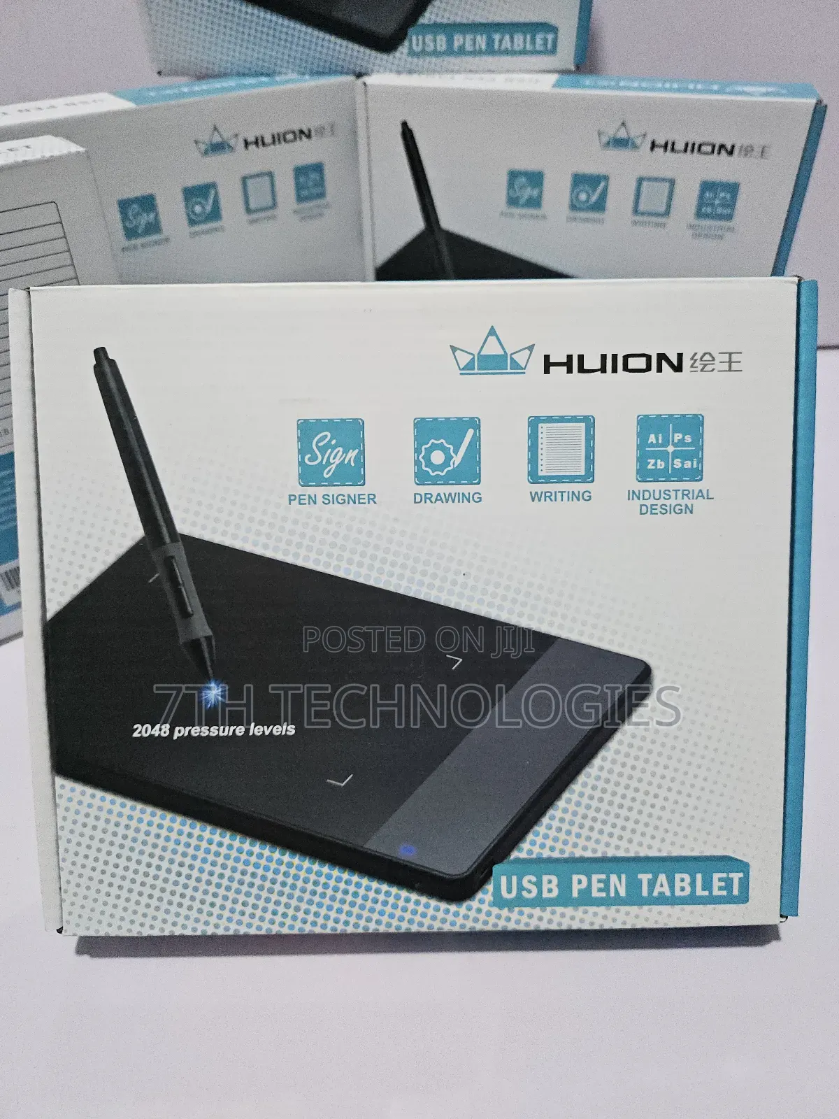 Huion 420 Usb Pen Sketch Signature Tablet