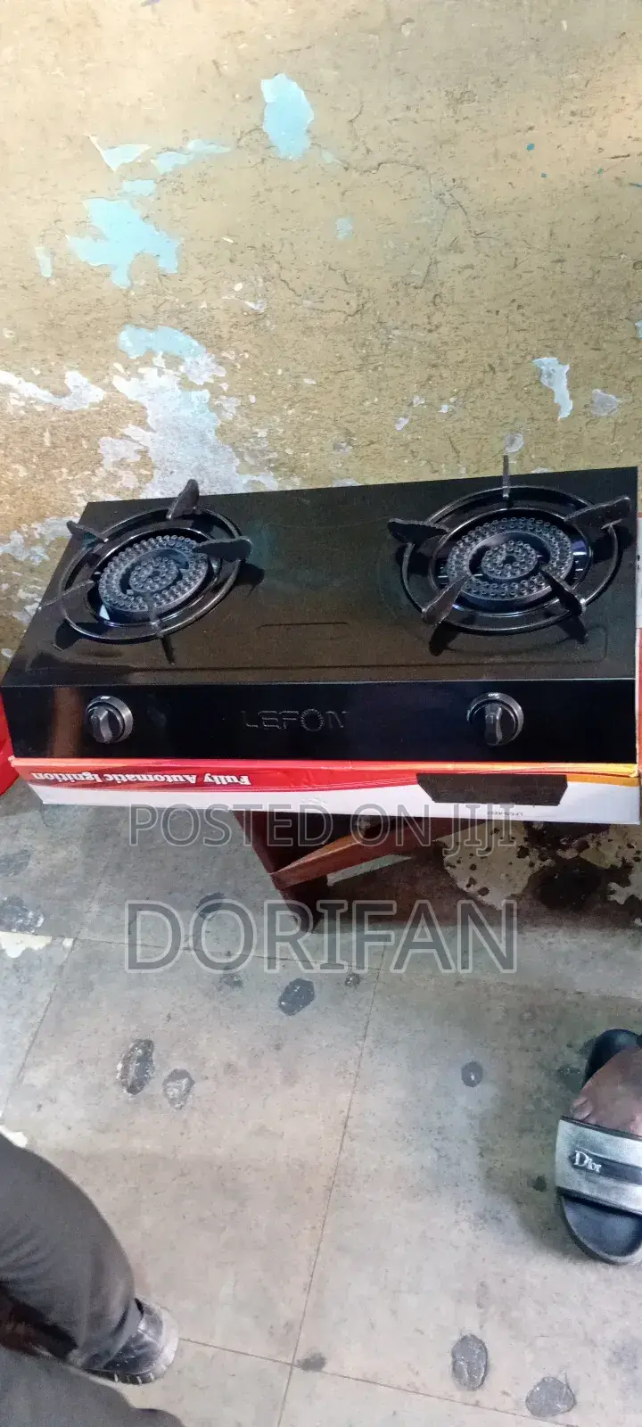 2burner Stainless Hard Body Quality Table Top Stove