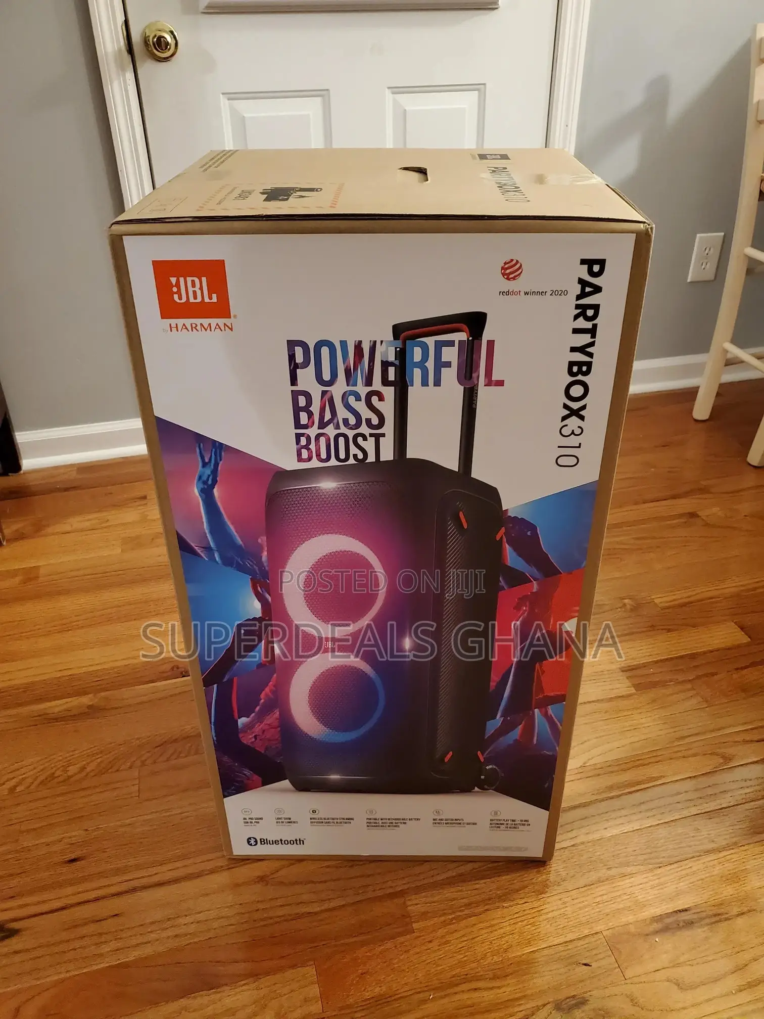 Jbl - Partybox 310 Portable Party Speaker - Black