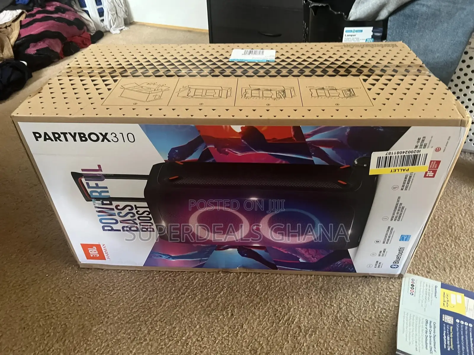 Jbl - Partybox 310 Portable Party Speaker - Black