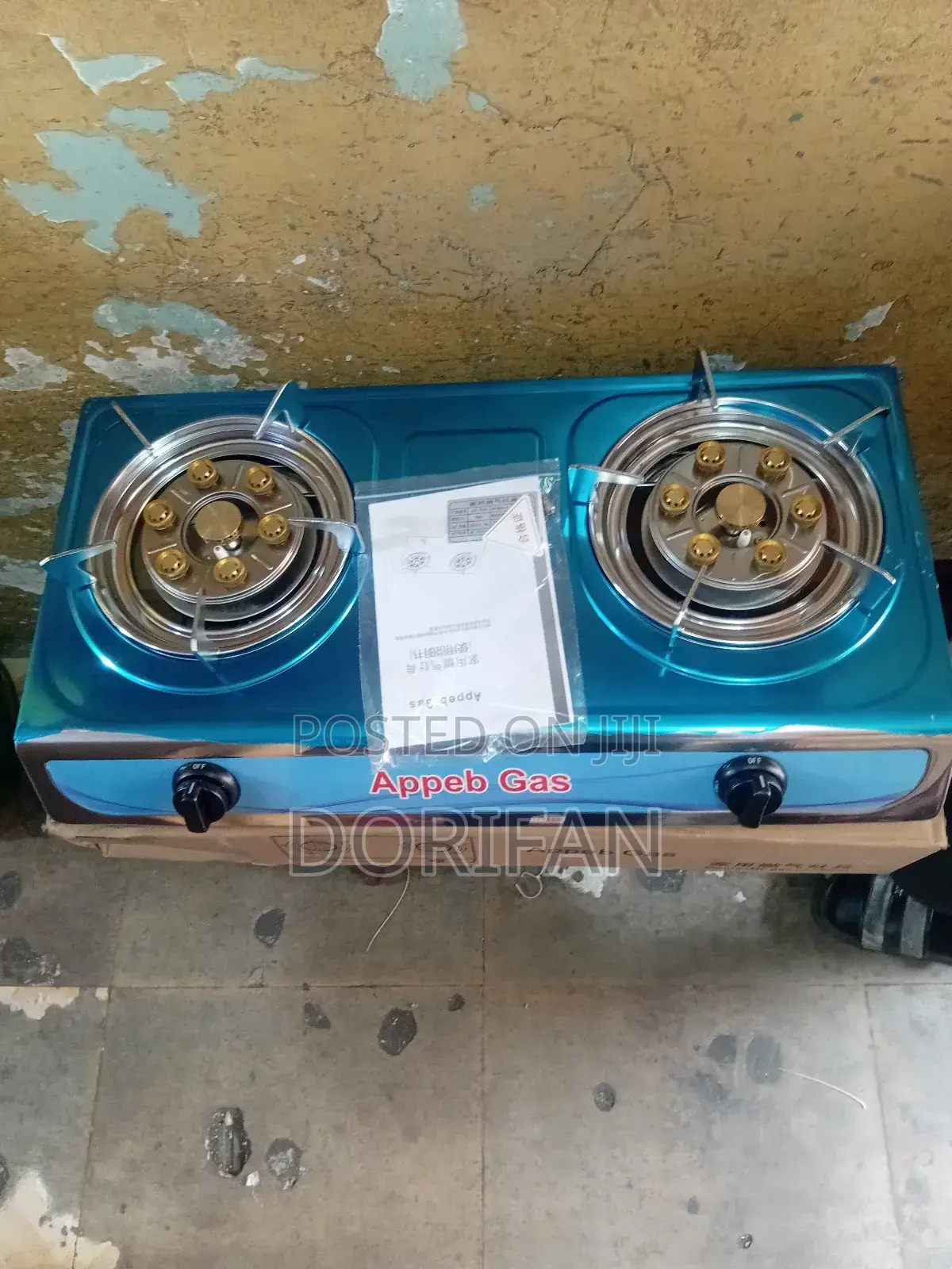 2burner Stainless Appeb Stove