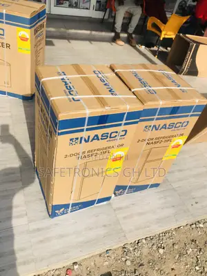 Energy Saving Nasco Doubledoor Nasf2-11fl Top Freezer 90l