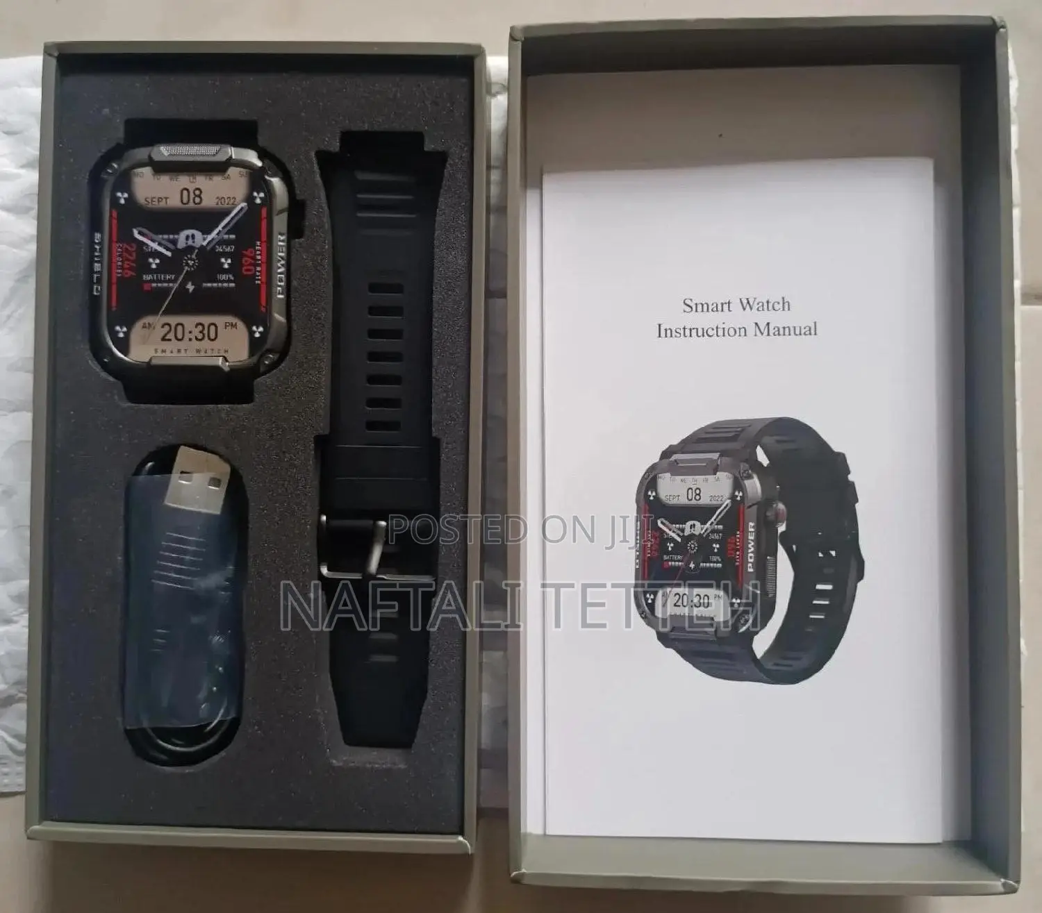 Melanda Mk66 Military Bluetooth Smart Watch