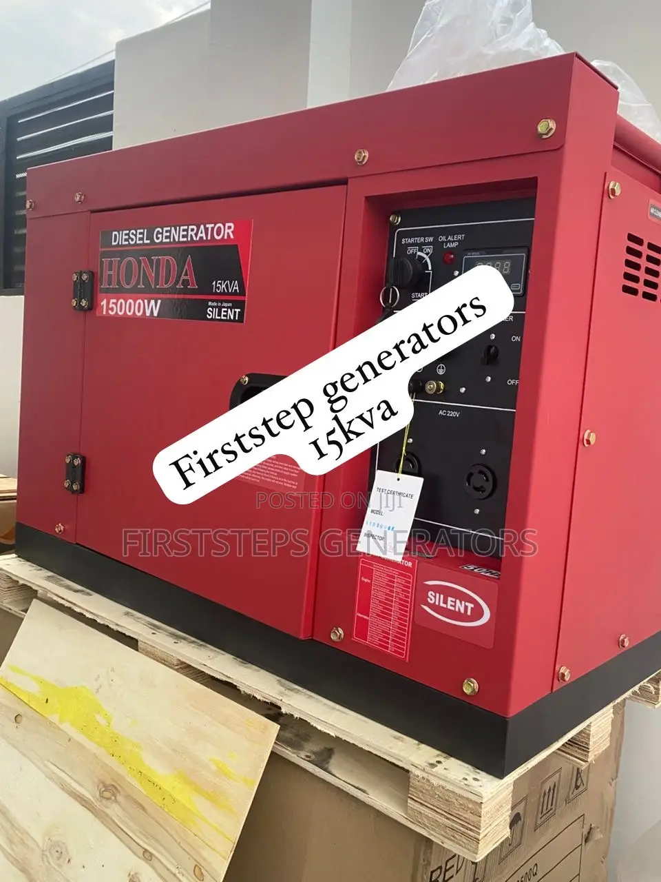 Mini Plant 15kva Silent Diesel Generator New Japan Generator