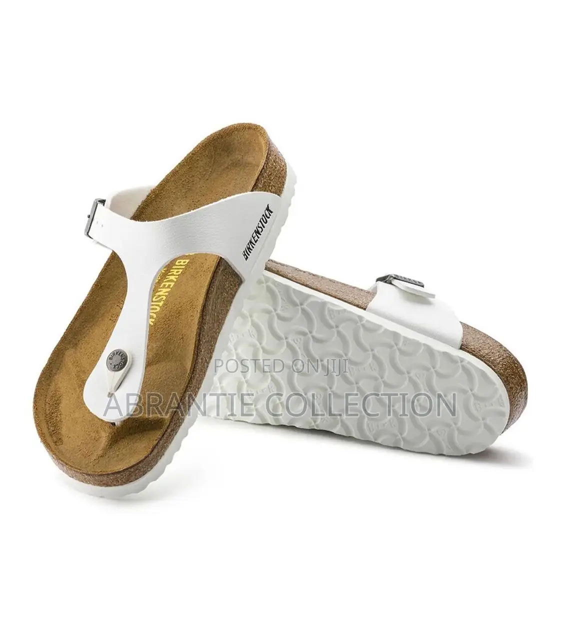 Birkenstock Unisex Arizona White/Brown