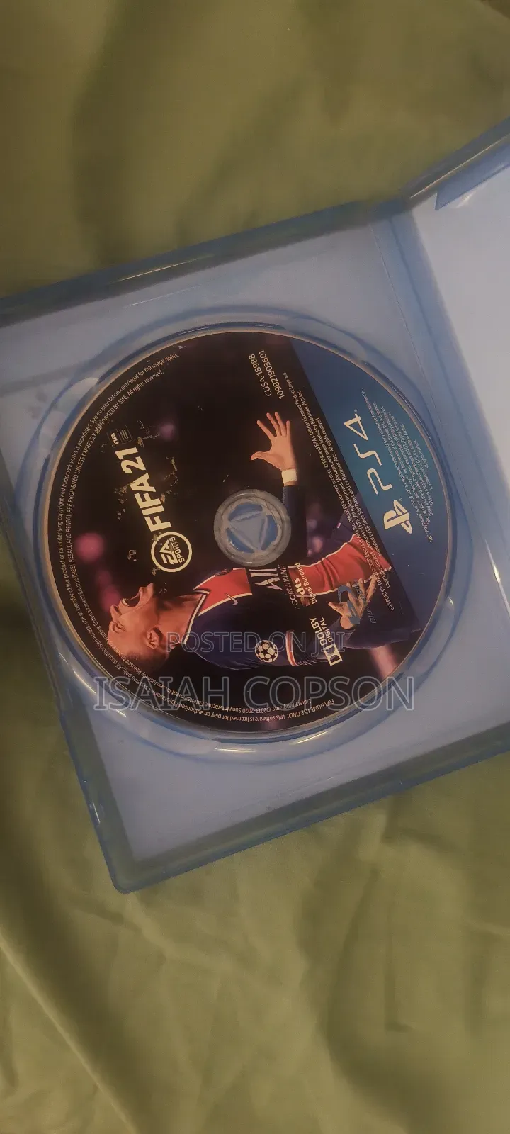 Ps4 Game Disc Available