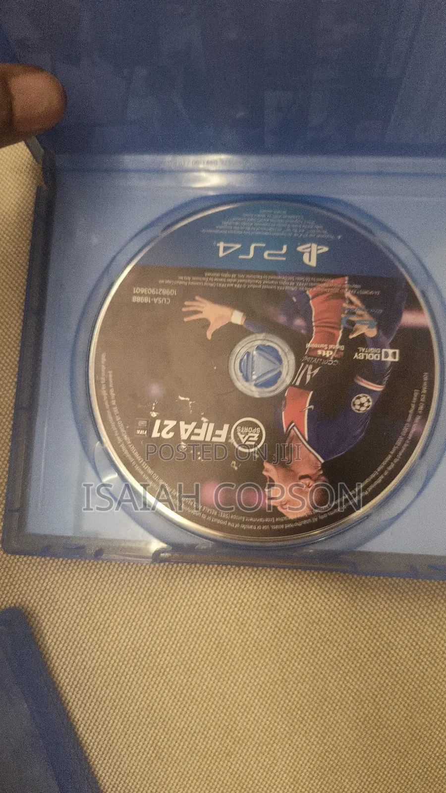 Ps4 Game Disc Available