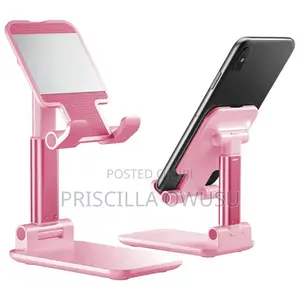 Foldable Desktop Mobile Phone / Tablet Holder Stand