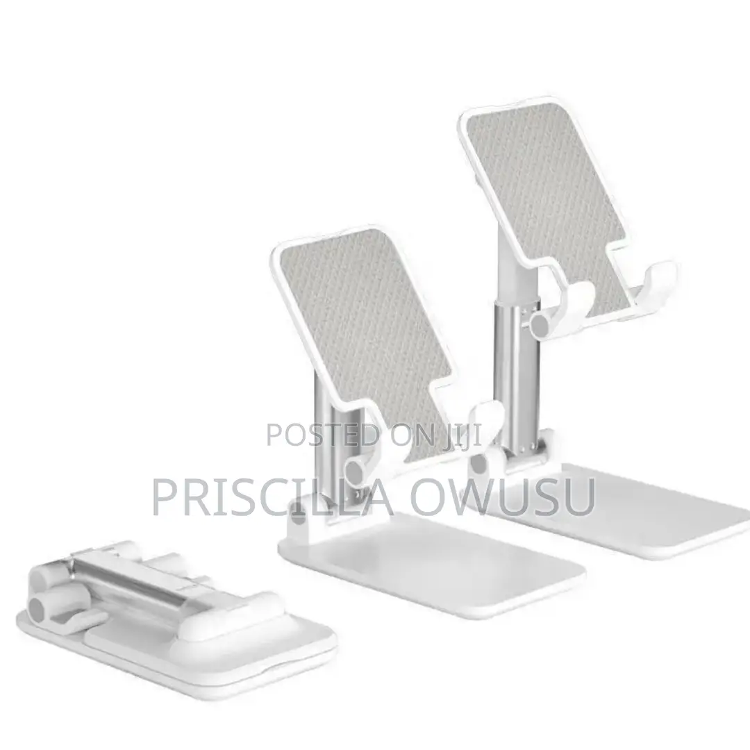 Foldable Desktop Mobile Phone / Tablet Holder Stand