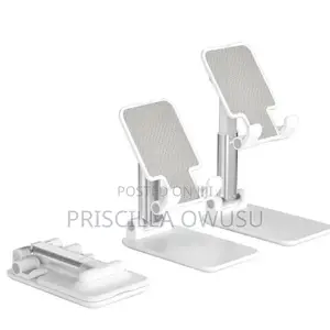 Foldable Desktop Mobile Phone / Tablet Holder Stand