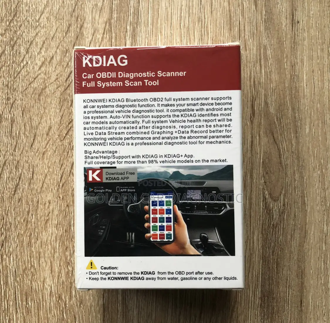 Konnwei Kdiag Obd2 Car Diagnostic Scanner