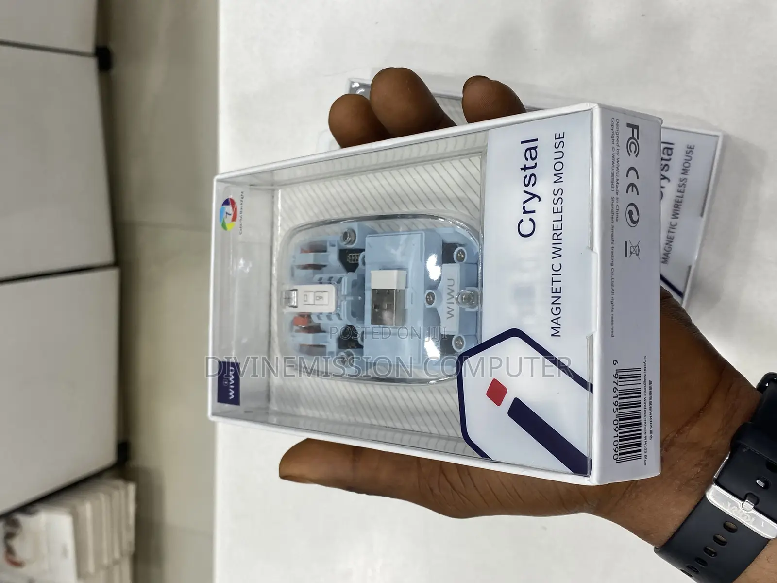 Wiwu, Crystal Magnetic Wireless  Bluetooth Mouse
