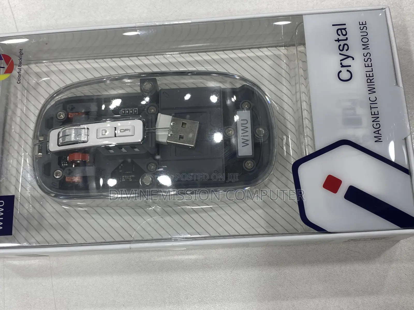 Wiwu, Crystal Magnetic Wireless  Bluetooth Mouse