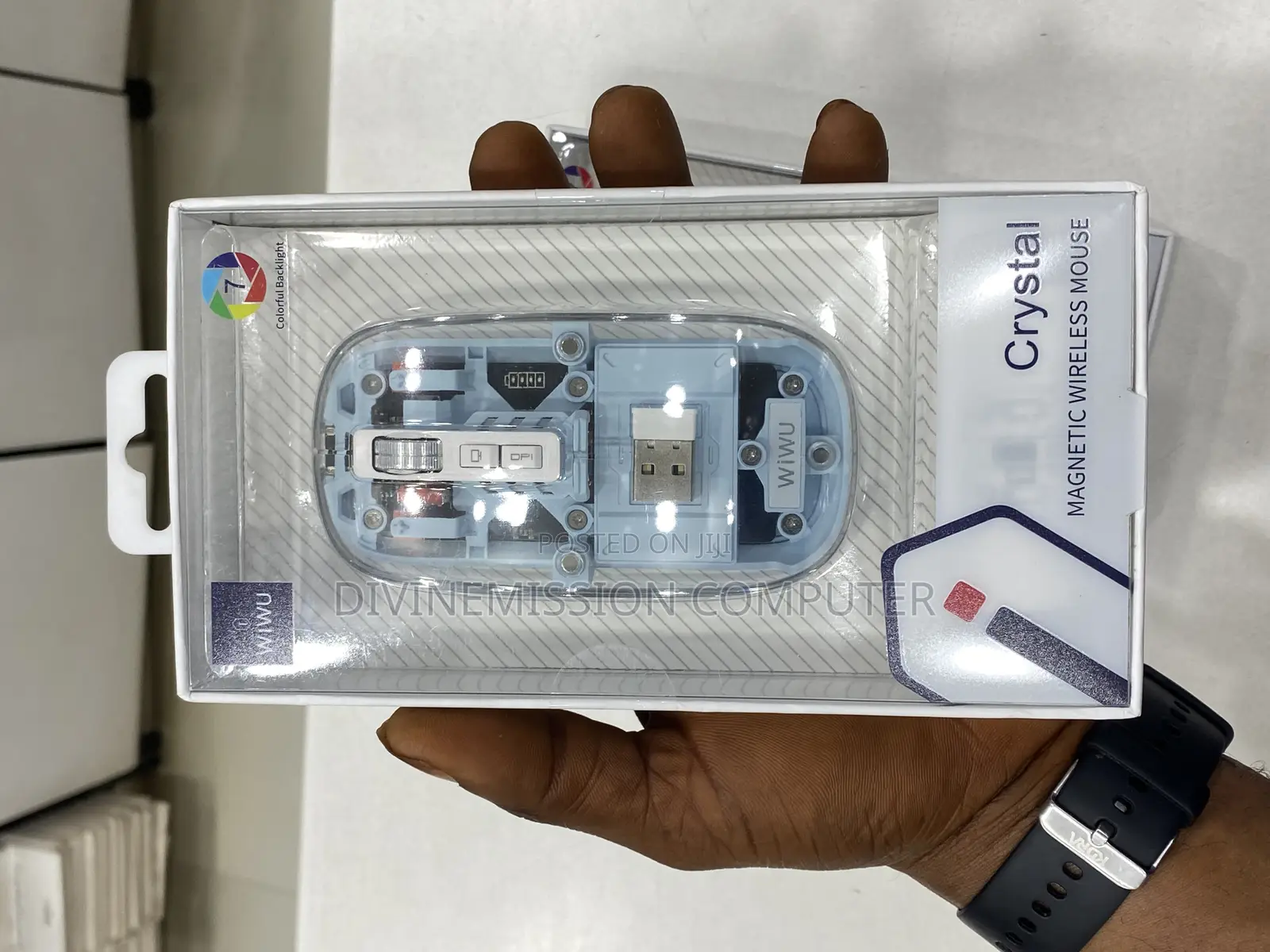 Wiwu, Crystal Magnetic Wireless  Bluetooth Mouse