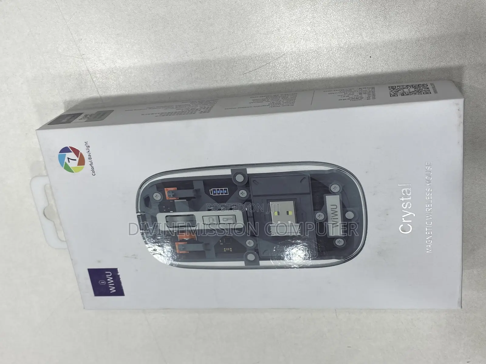 Wiwu, Crystal Magnetic Wireless  Bluetooth Mouse