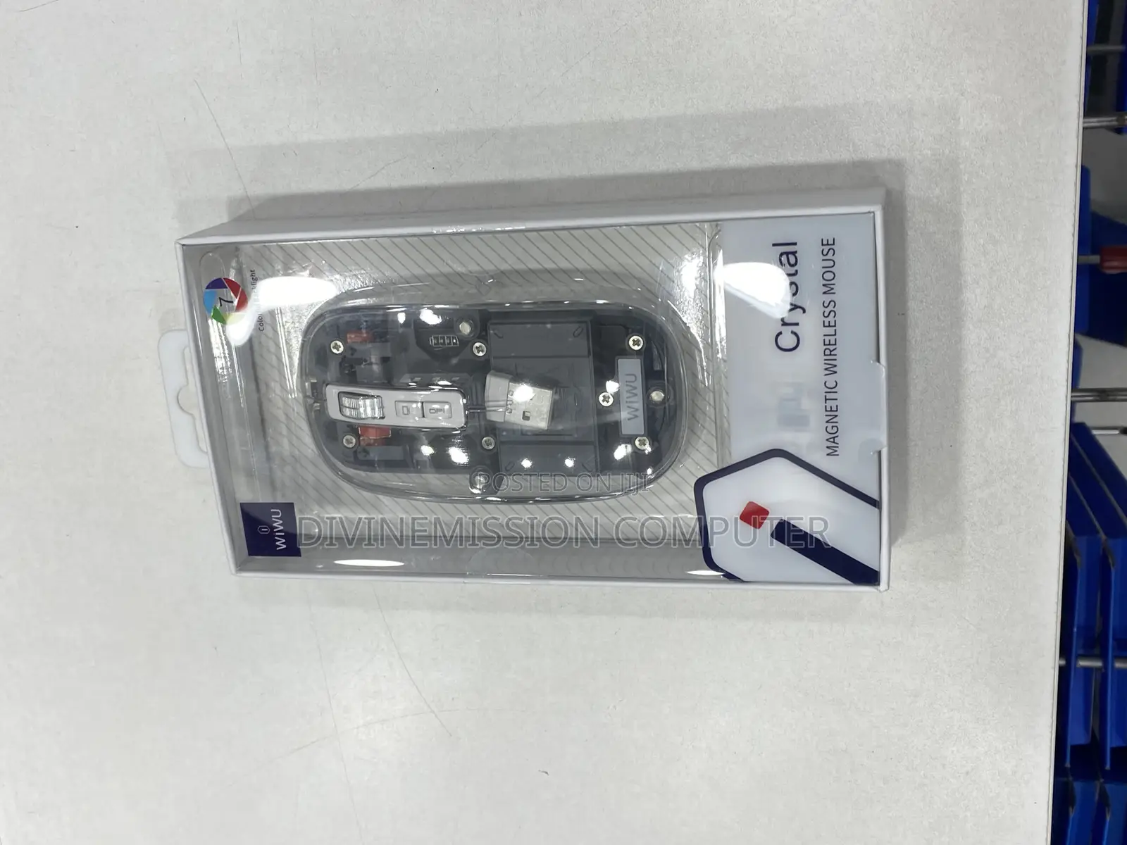 Wiwu, Crystal Magnetic Wireless  Bluetooth Mouse
