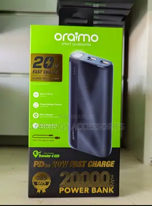 Oraimo Traveler 4 Pro 20000mah 20w GHC 313