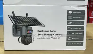 Ubox Outdoor PTZ Solar 4g Camera 8mp 12x Dual Lens