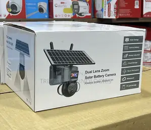 Ubox Outdoor PTZ Solar 4g Camera 8mp 12x Dual Lens