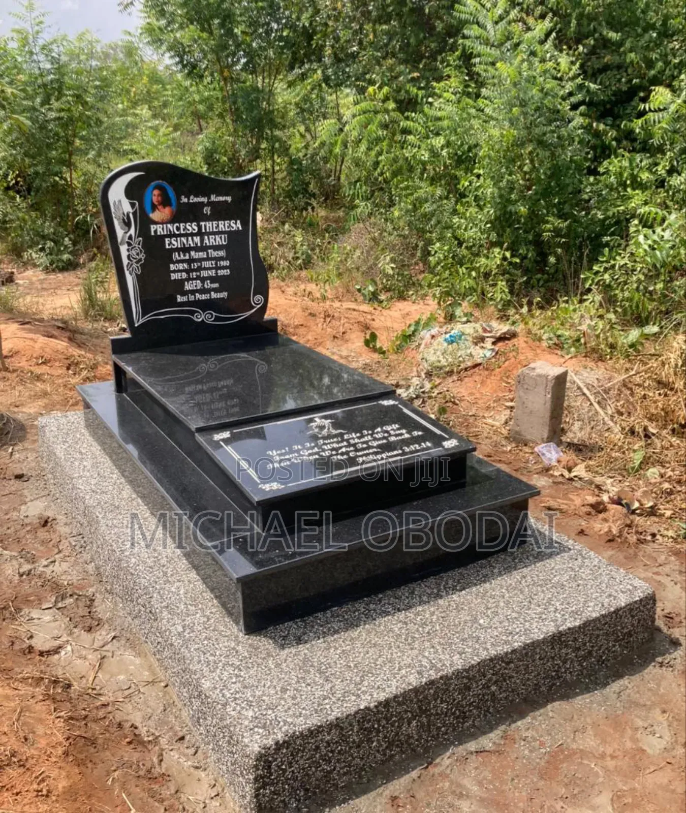 Tarazzo Tombstone