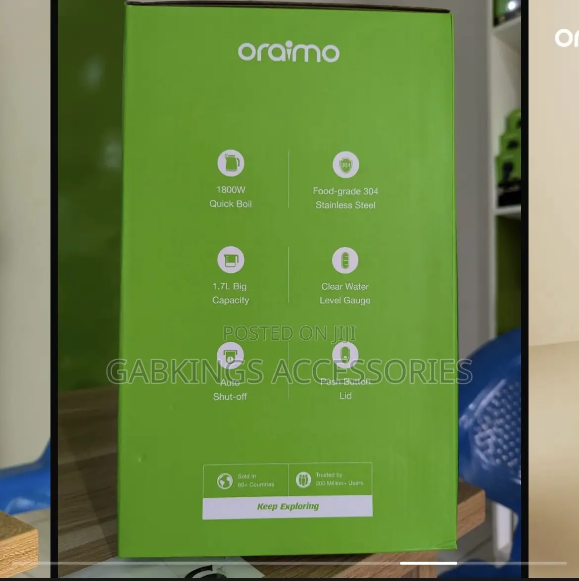 Oraimo Smart Kettle View Electric Kettle
