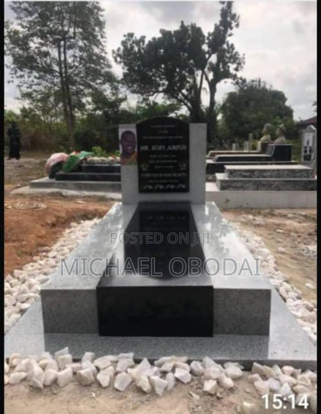 Granite Tombstone