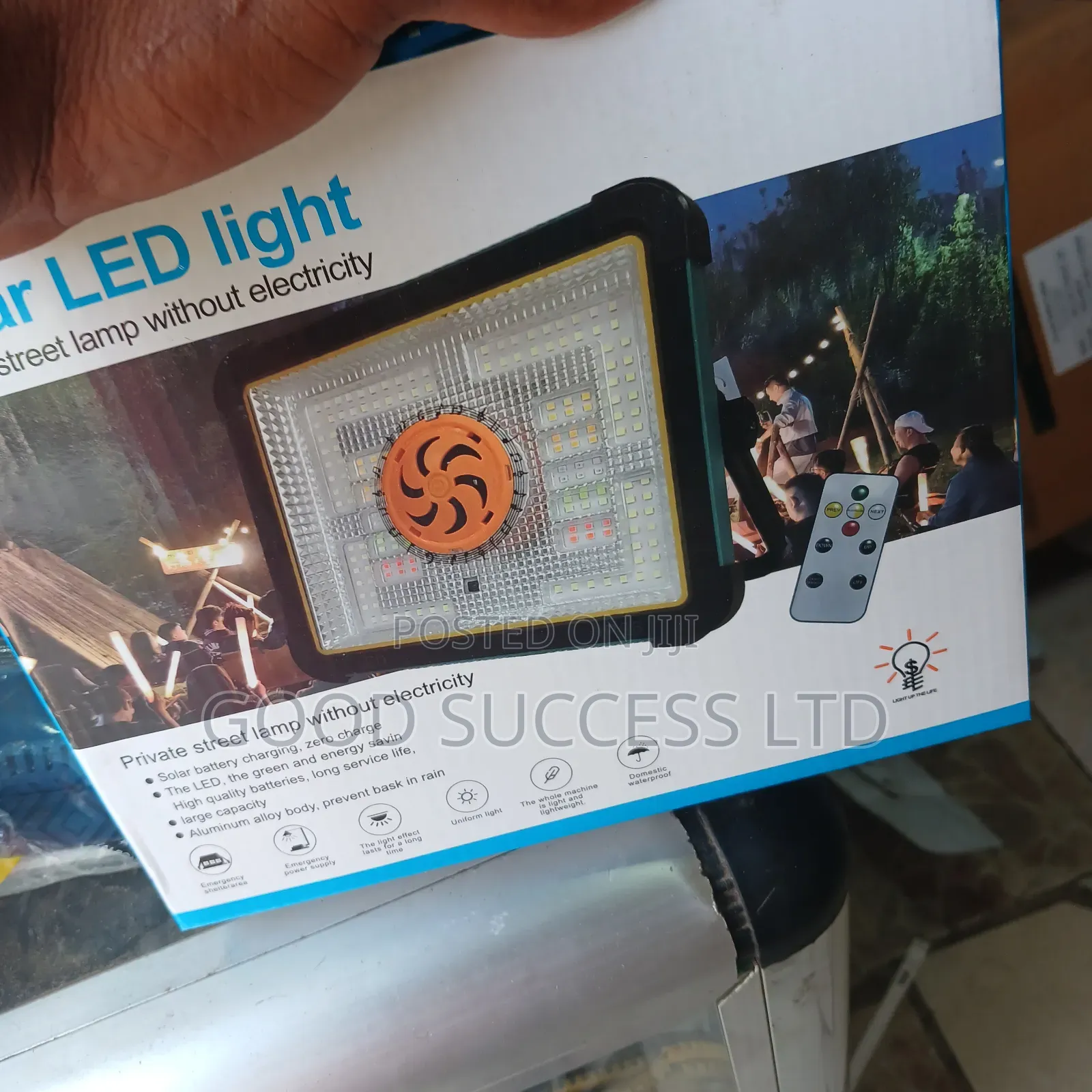 Solar Potable Light and Speaker