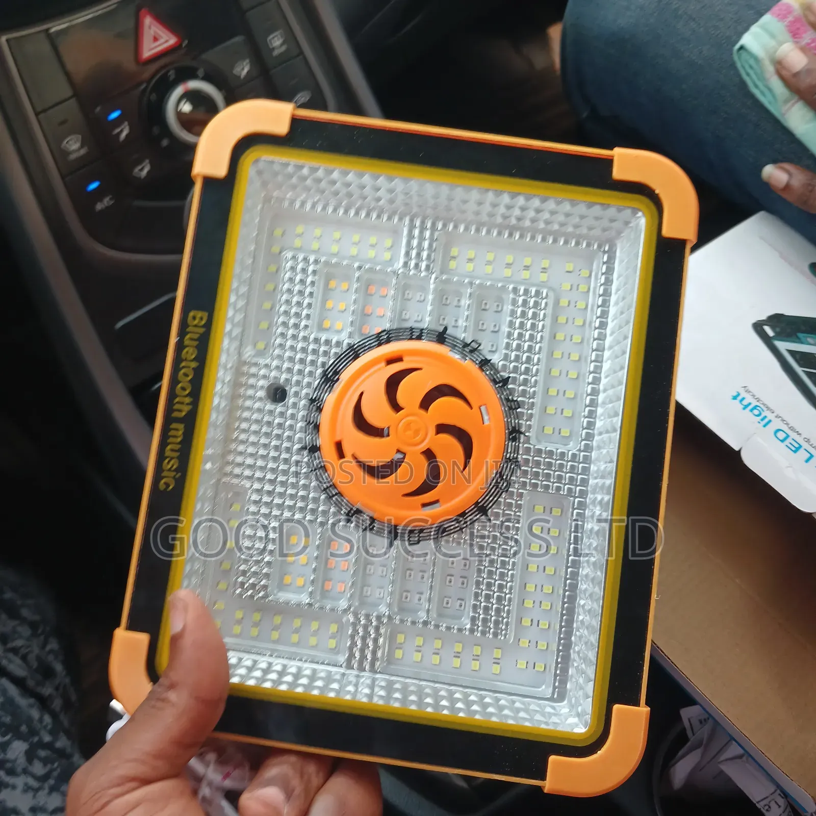 Solar Potable Light and Speaker