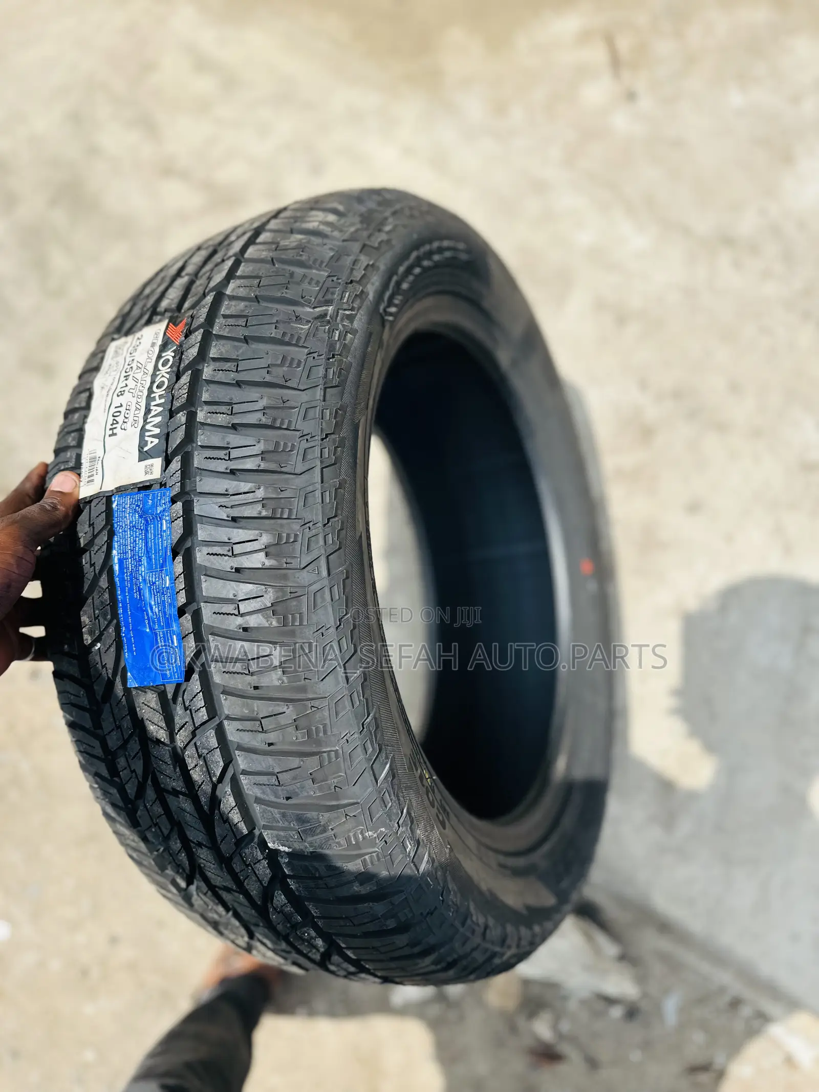 Original Yokohama 235/55r18 Tyres Available for All Cars