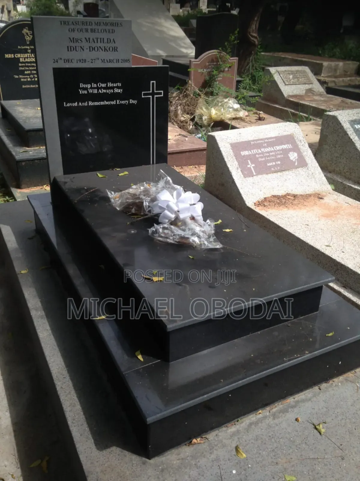 Tombstone Installation