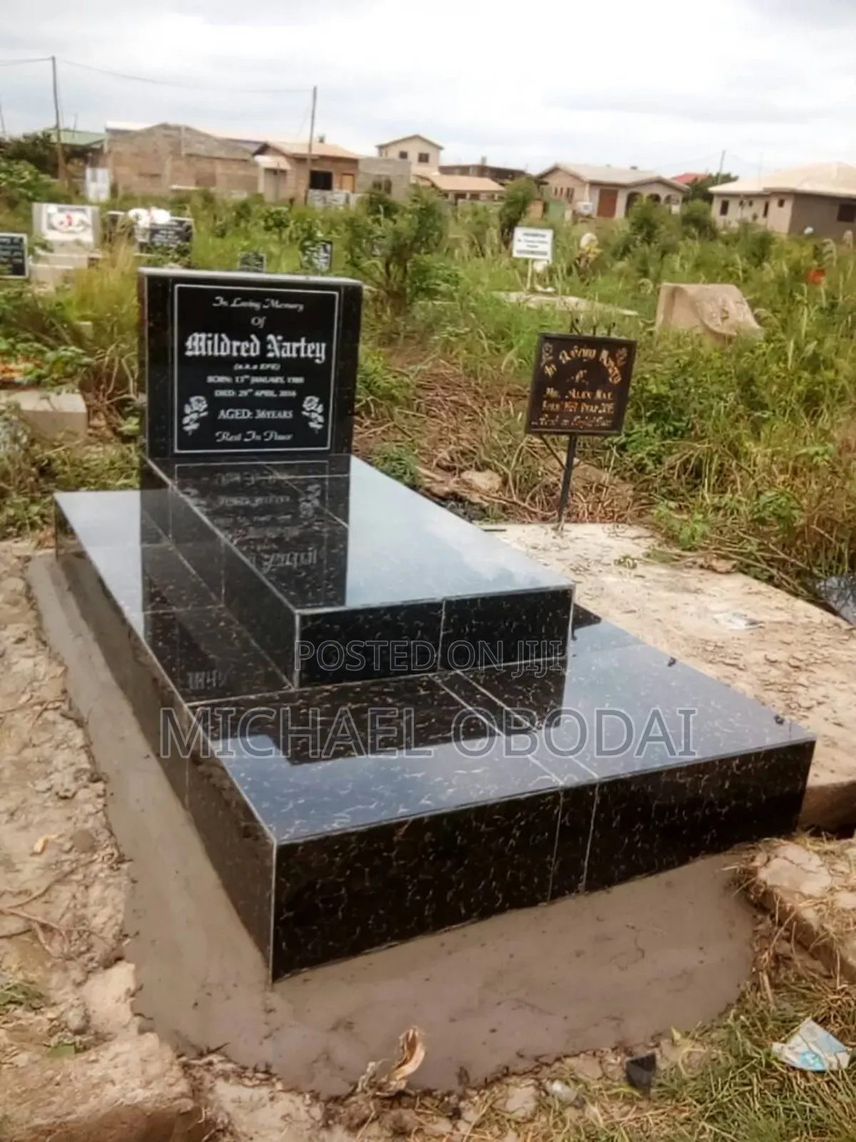 Tombstone Installation