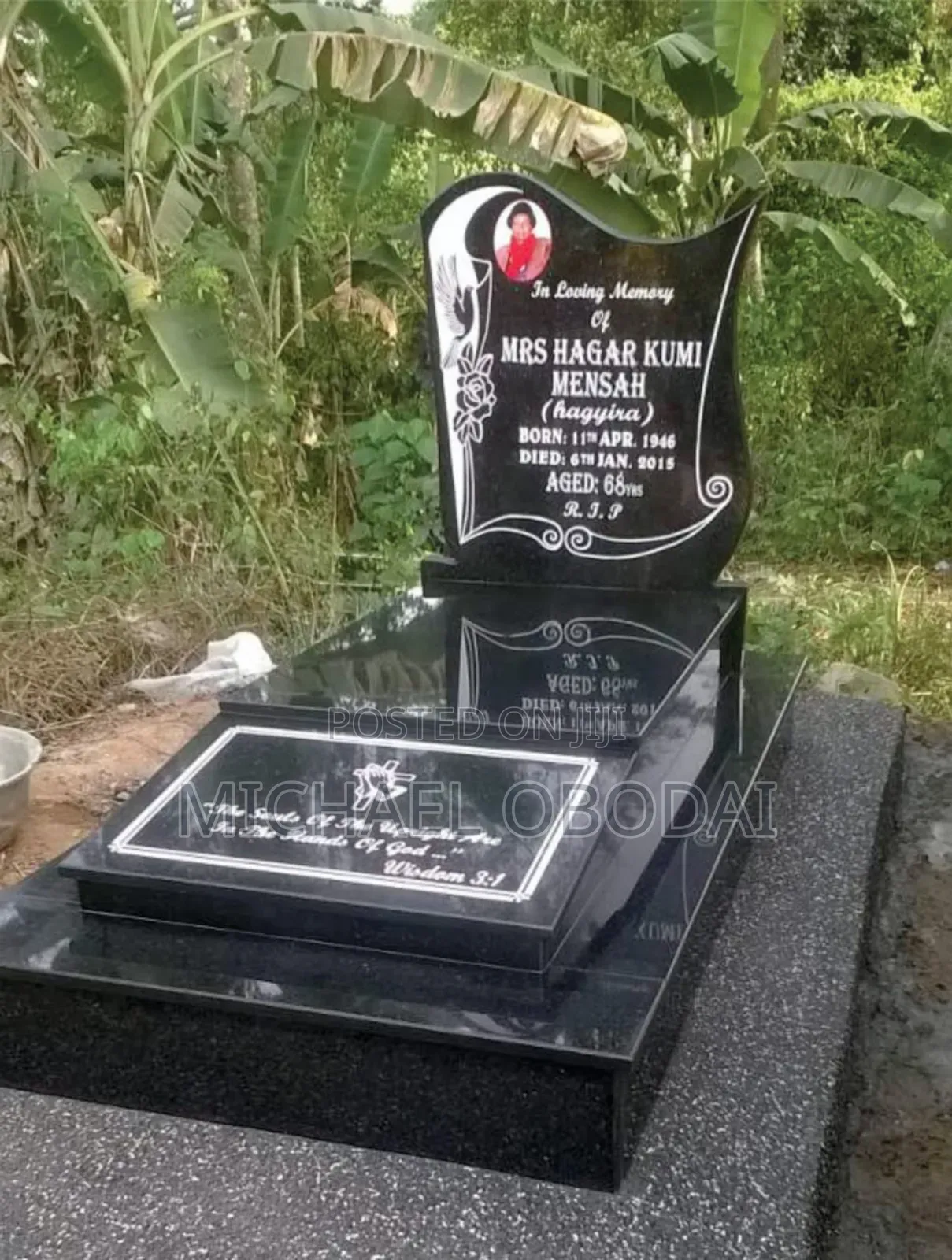 Tombstone Installation