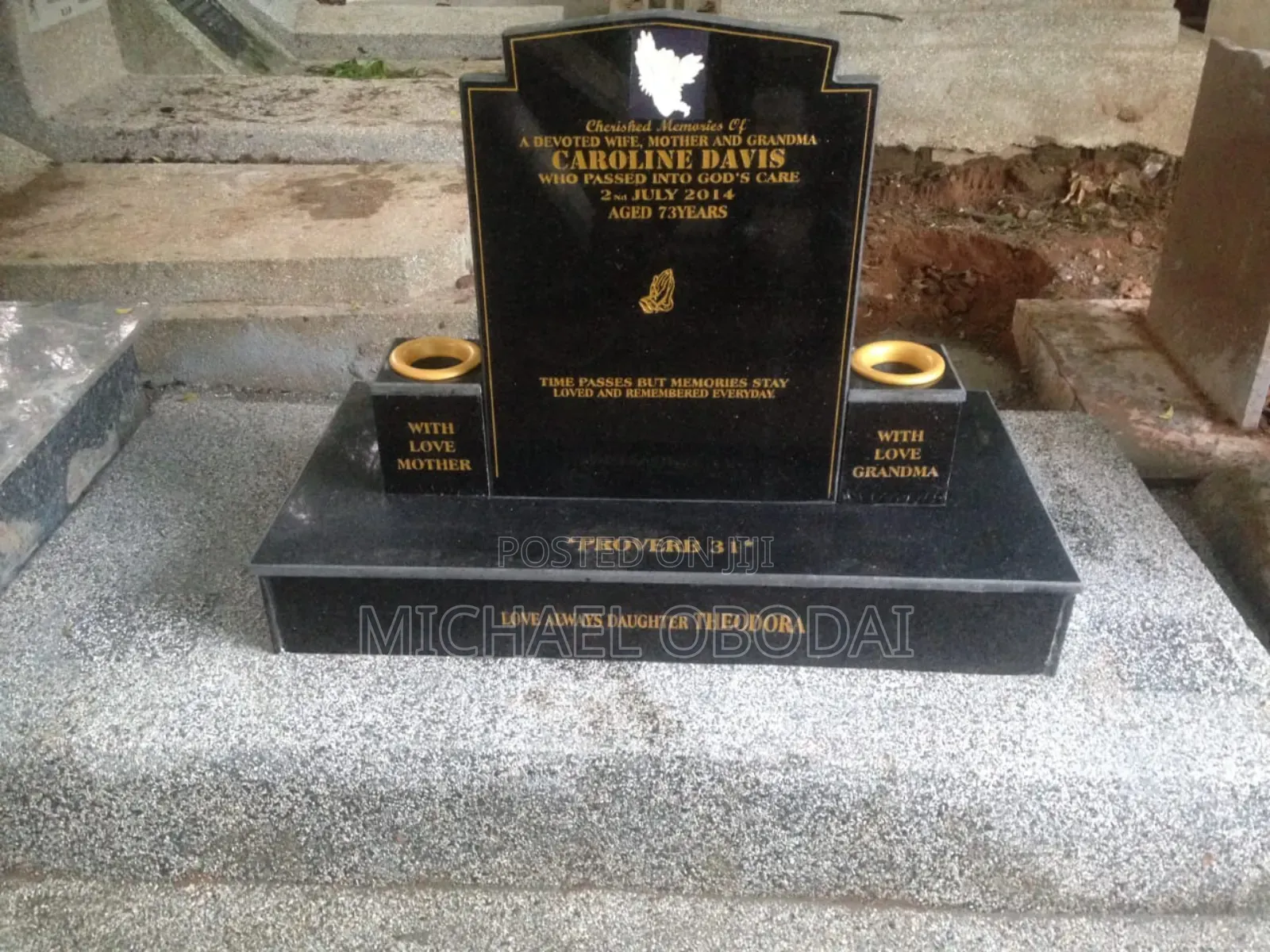 Granite Tombstone