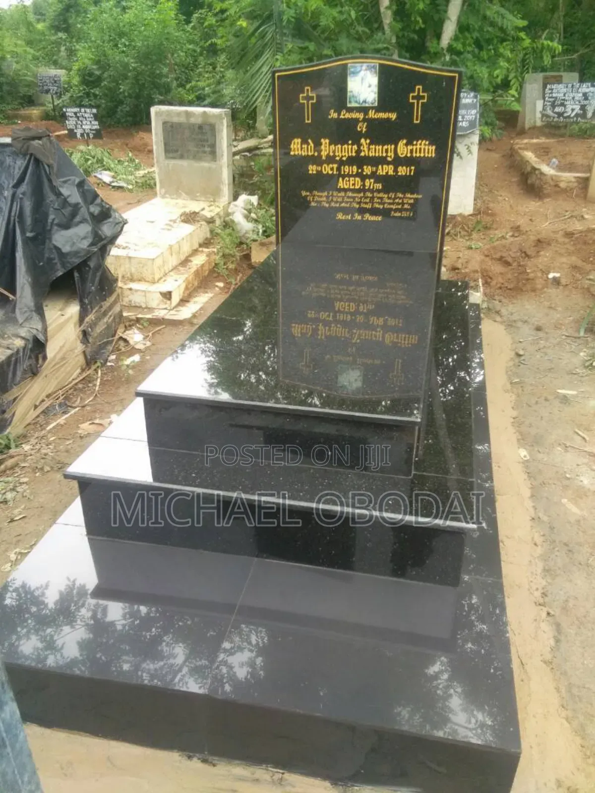Granite Tombstone