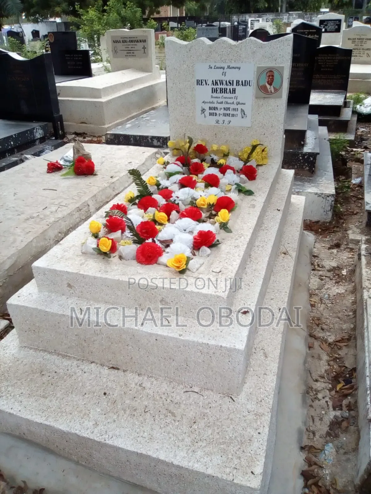 Tarazzo Tombstone