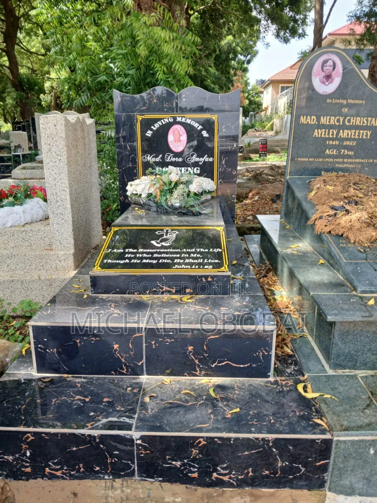 Tiles Tombstone