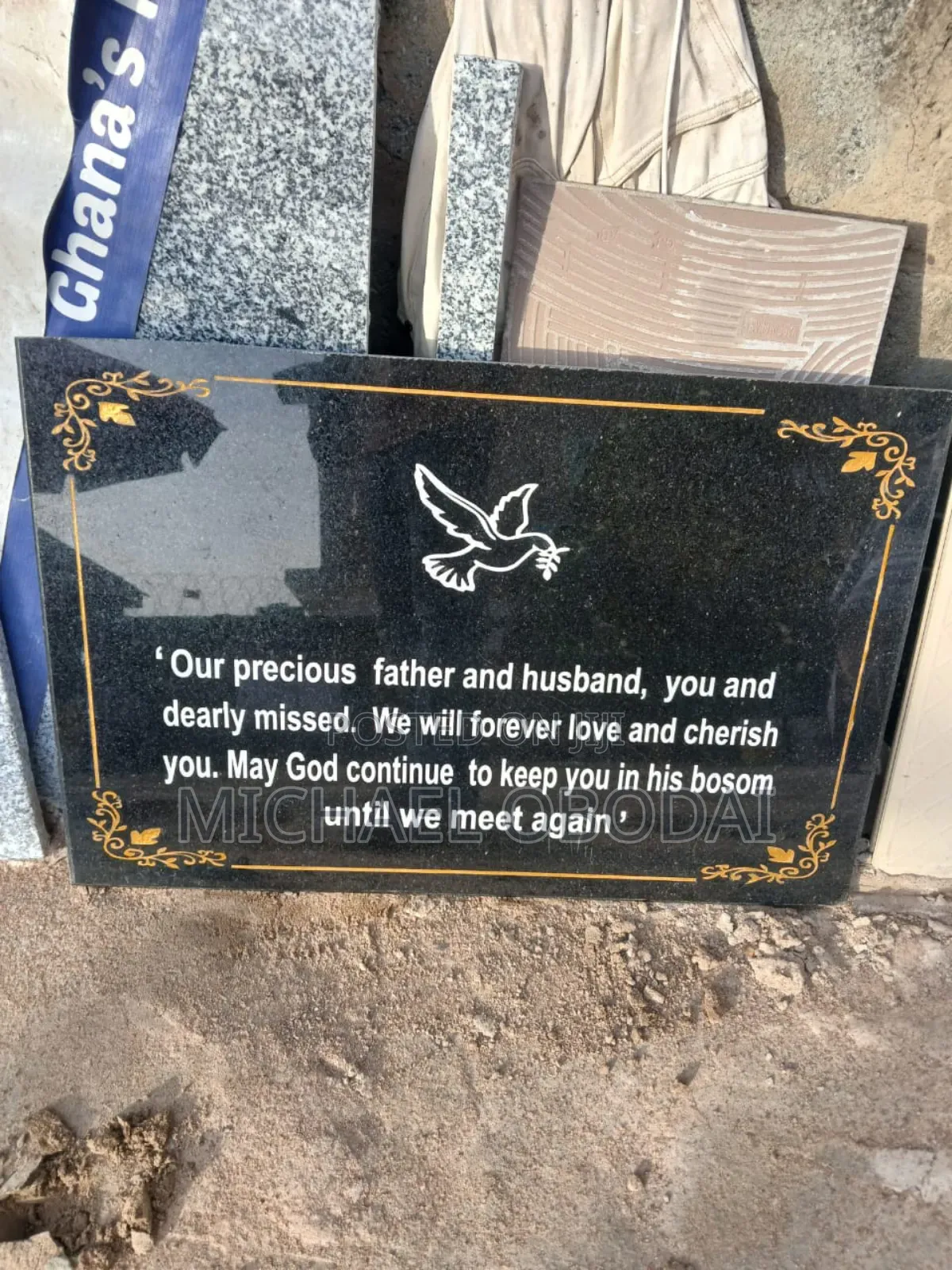 Memorial Plaque Writing