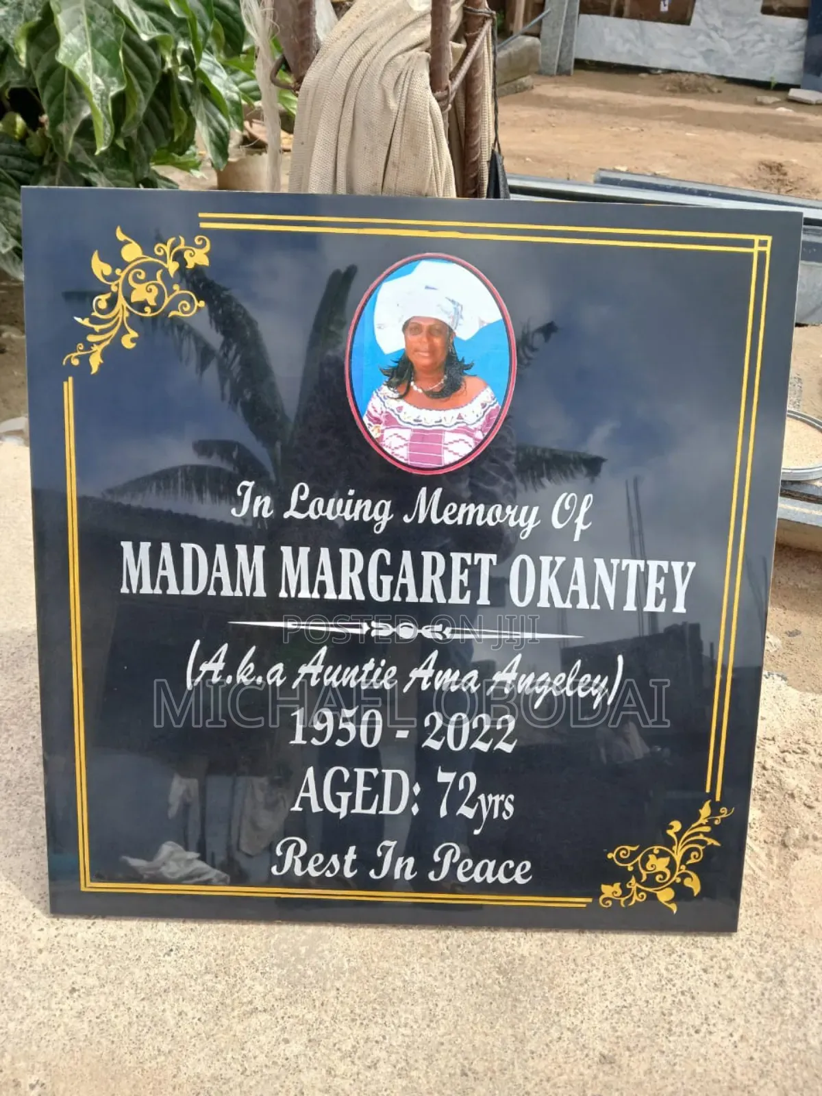 Memorial Plaque Writing