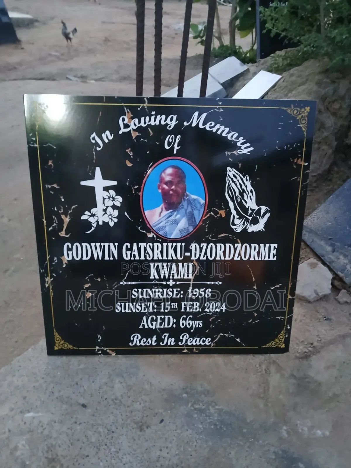 Memorial Plaque Writing