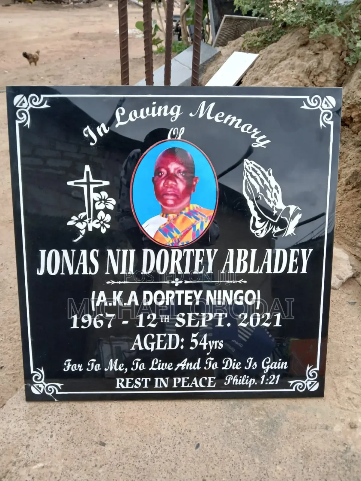 Memorial Plaque Writing