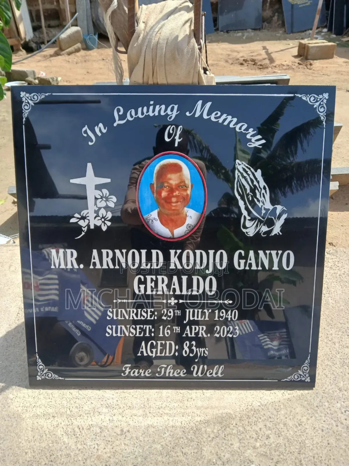 Memorial Plaque Writing