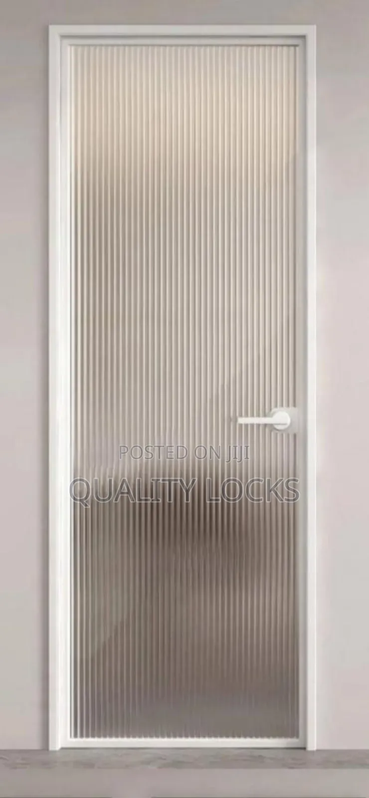 Durable Tempered Glass Door
